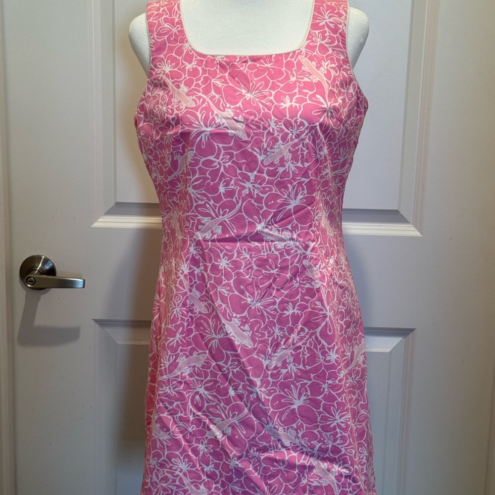 Lilly Pulitzer Pink Gecko Dress